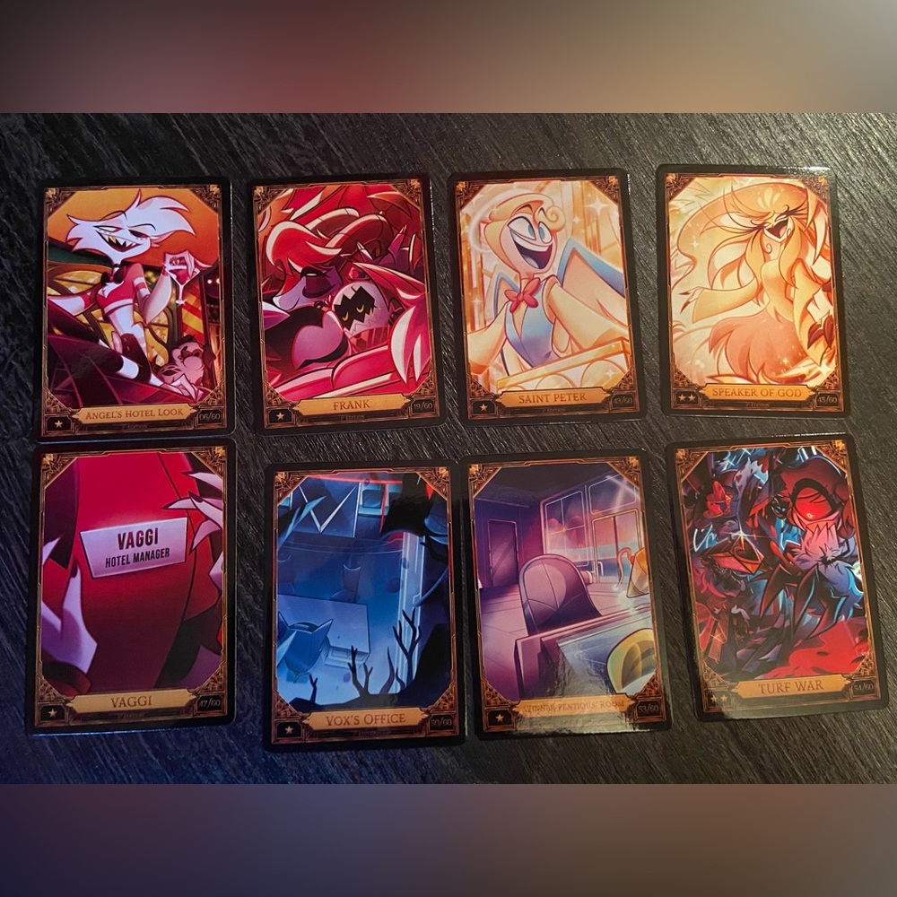 [Reserved] Lot of Hazbin season 2 cards